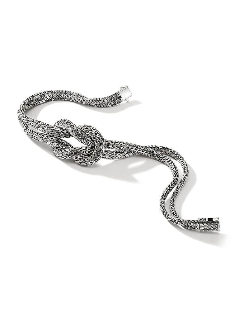 John Hardy Classic Chain Love Knot Sterling Silver Necklace 3