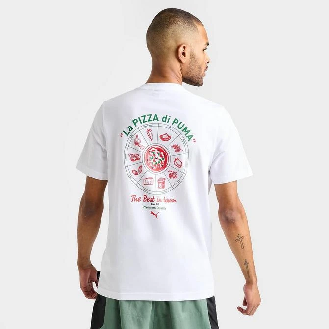 Puma Men's Puma Pizza Graphic T-Shirt 1