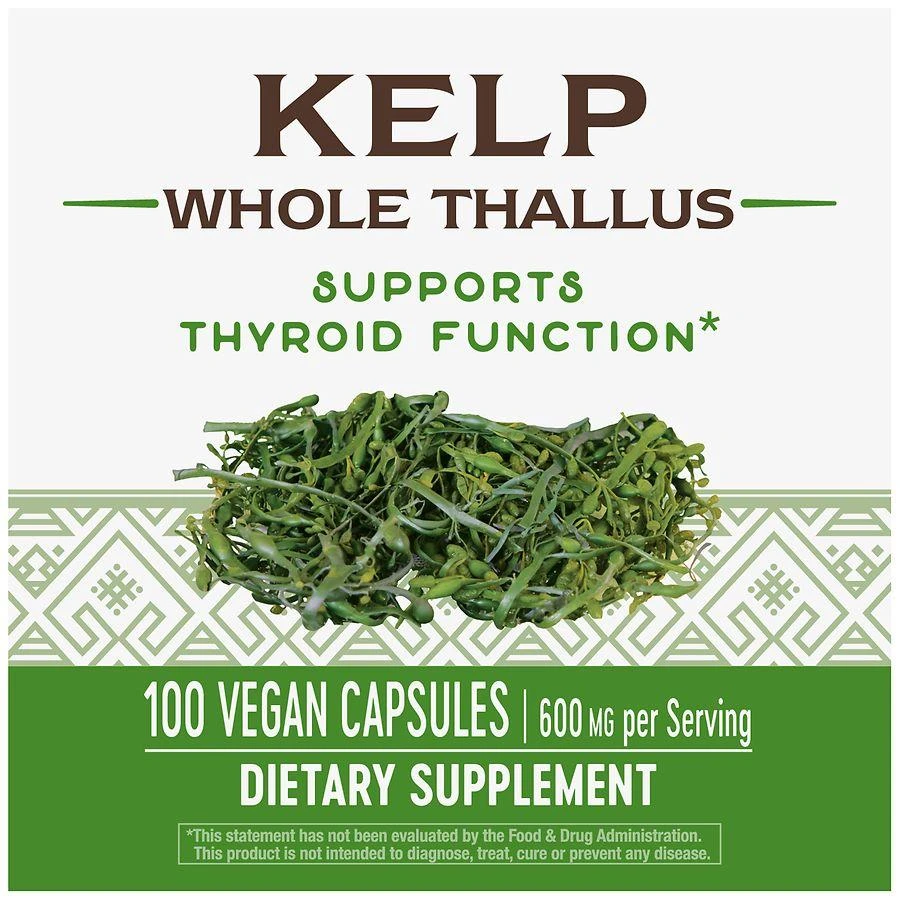 Nature's Way Kelp Vegan Capsules 3