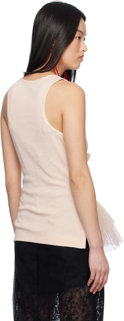 Simone Rocha Pink Tutu Hem Tank Top 3