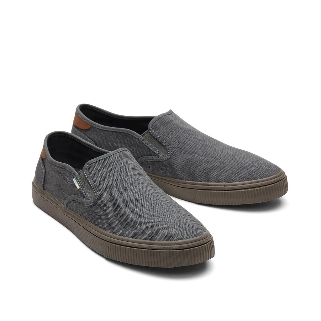 Toms Men’s Baja Earthwise Gray Canvas Slip-On Loafers Baja 2.0 Drizzle Grey Legacy Canvas Slip On Sneaker – TOMS.com main image 4