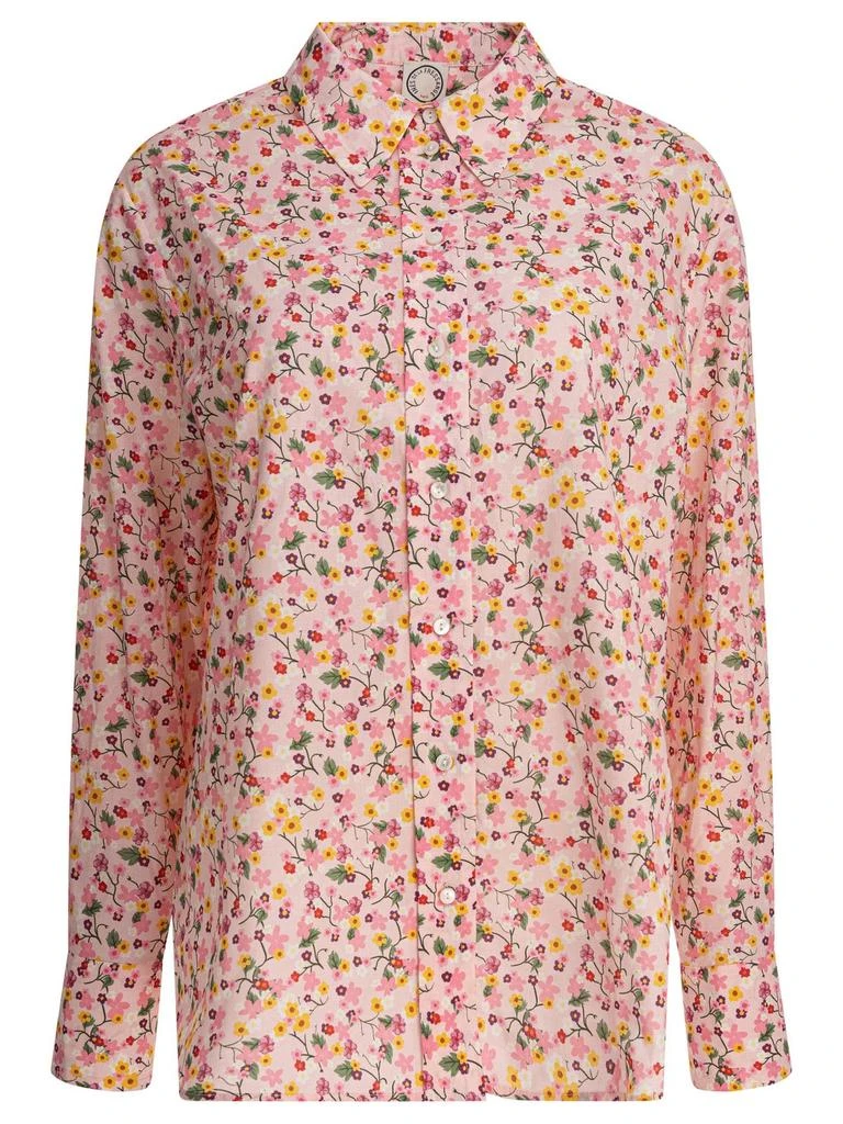 INES DE LA FRESSANGE Ines De La Fressange Floral Long Sleeve Top 1