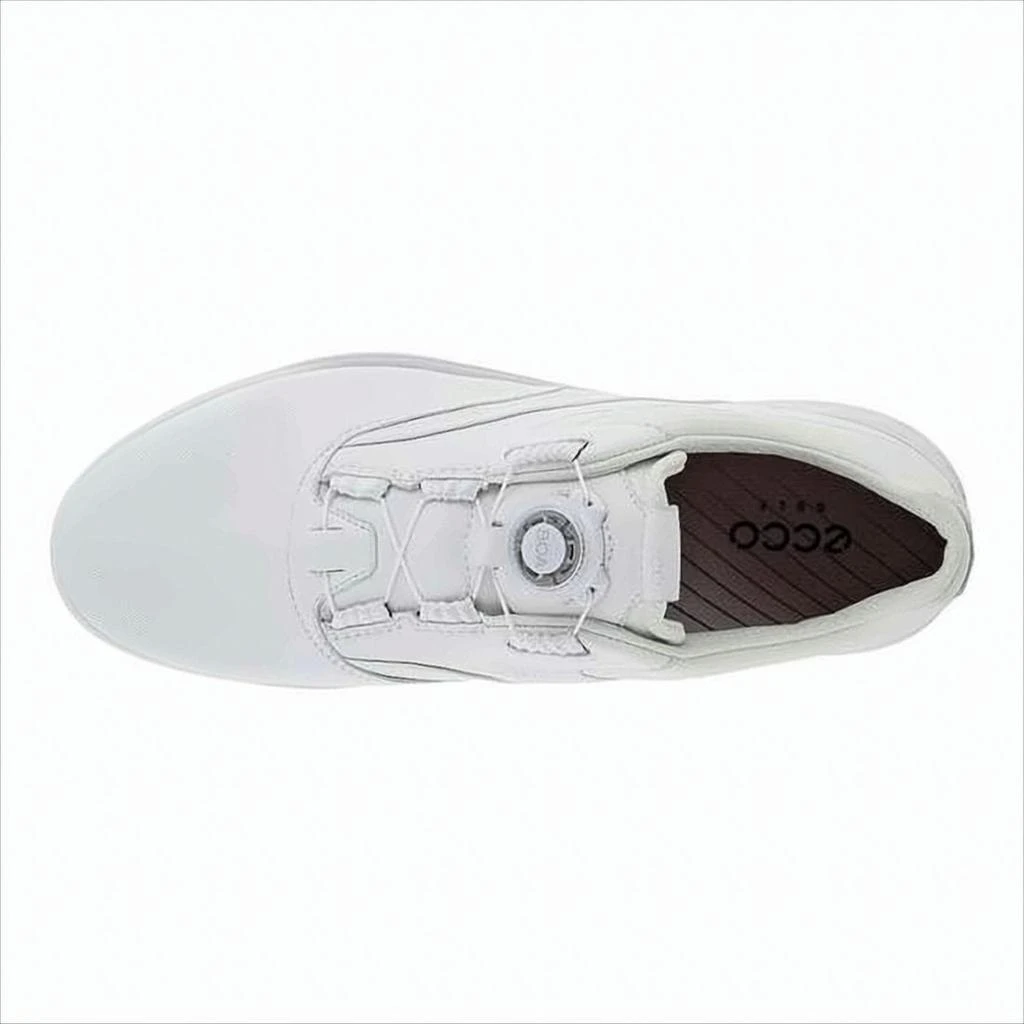 ECCO White Low-Profile Sneakers with Gradient Sole 3