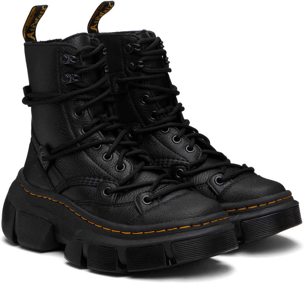 Black DMXL Lace Boots – On Sale Now with Up to 10% Off | Discover