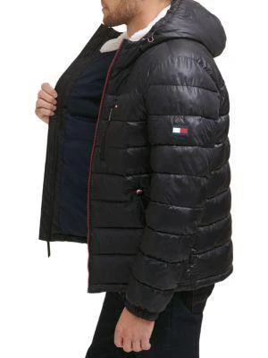 Tommy Hilfiger Faux Fur Hooded Puffer Jacket 3