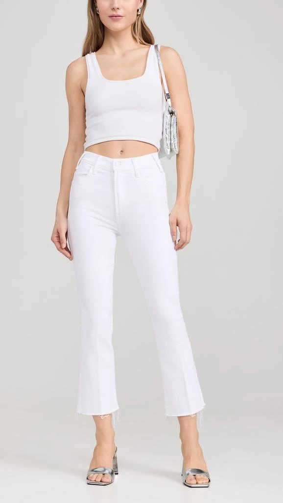 MOTHER Lil Hustler Ankle Fray Jeans 4