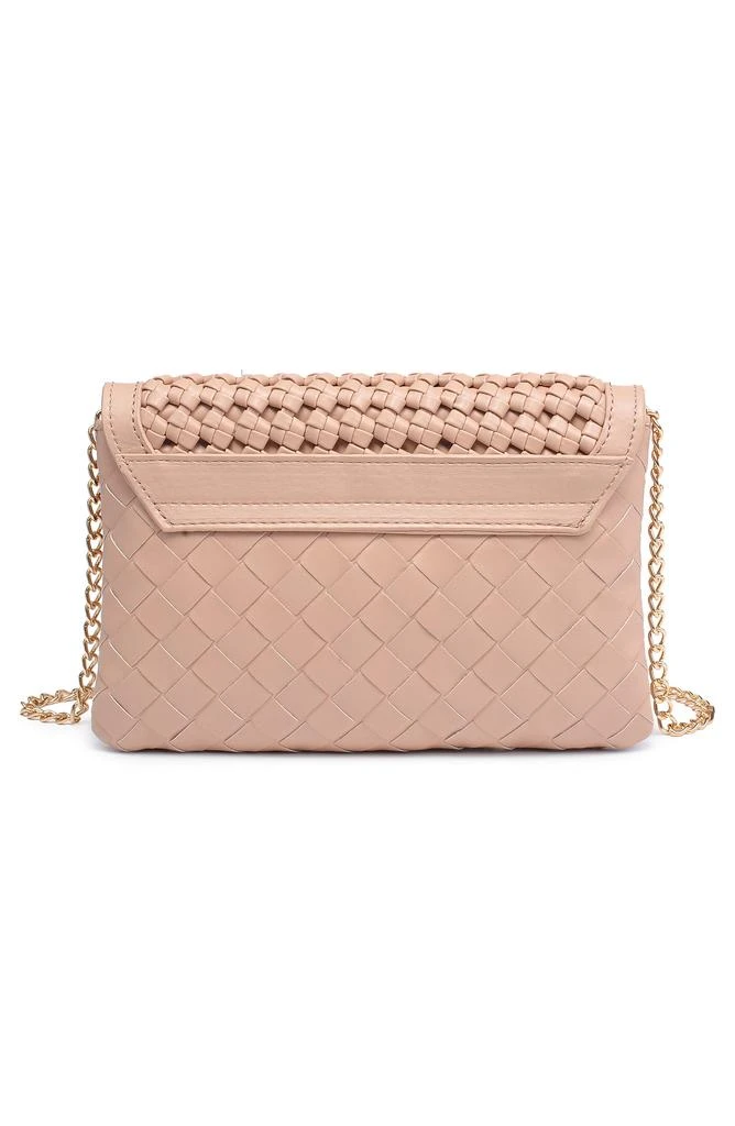 URBAN EXPRESSIONS HANDBAGS Woven Flap Crossbody Bag 2