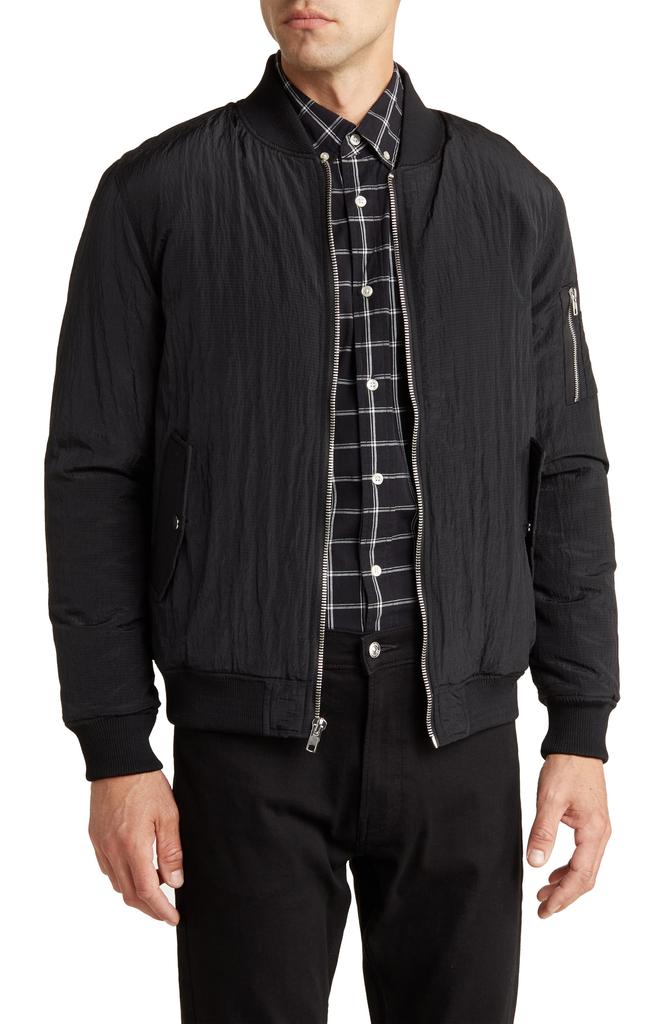 Slate & Stone Ripstop Nylon Bomber Jacket