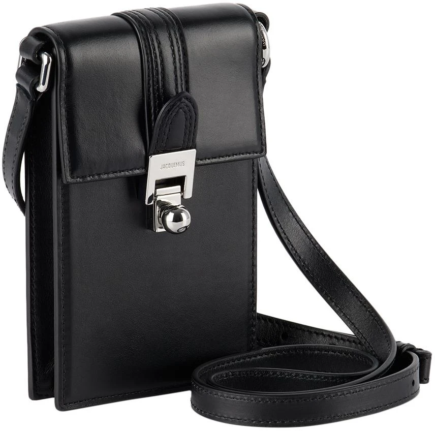 Jacquemus Black Les Sculptures 'Le petit Maleti' Phone Case 2