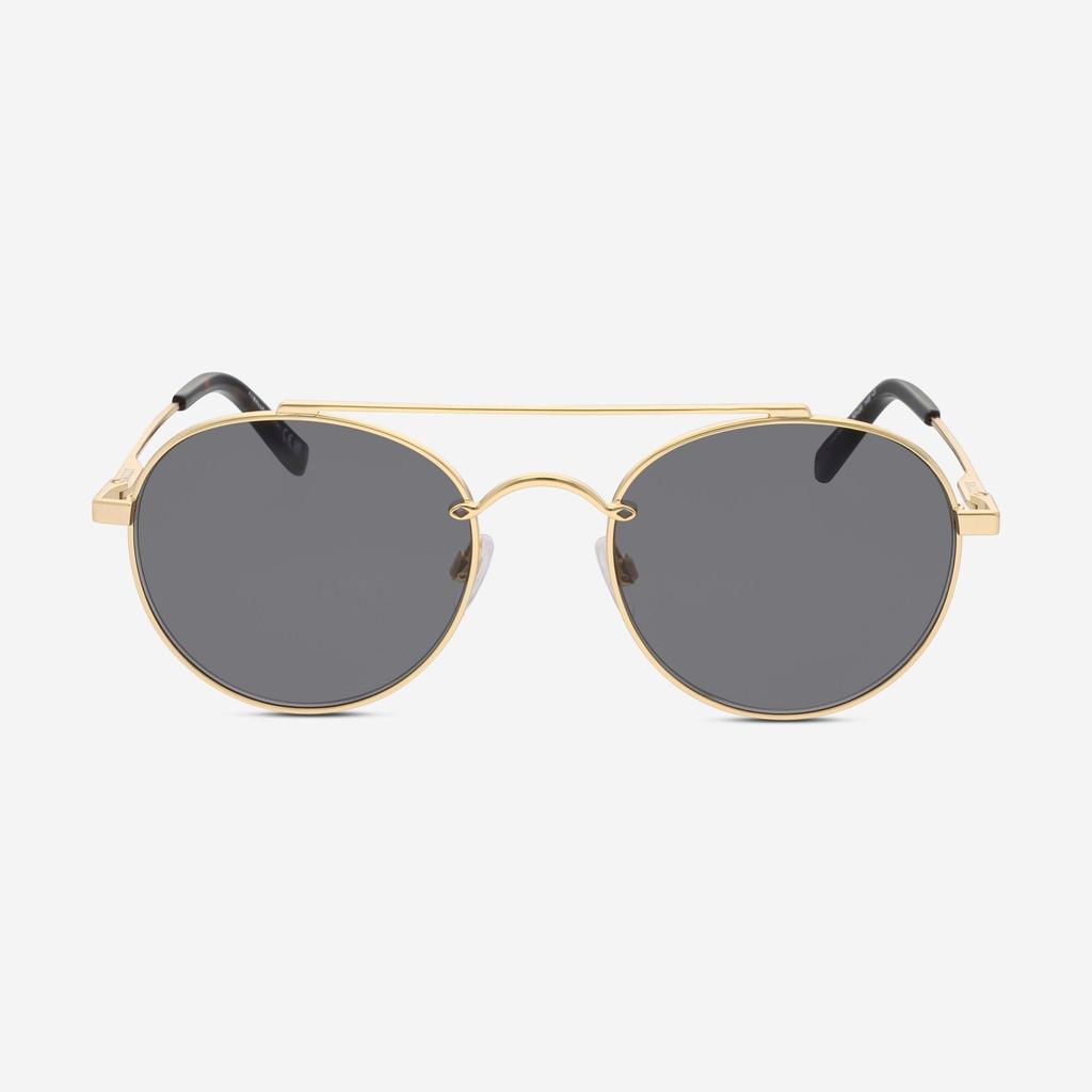 Bally Bally Men's H-Shiny Black & Smoke Square Sunglasses