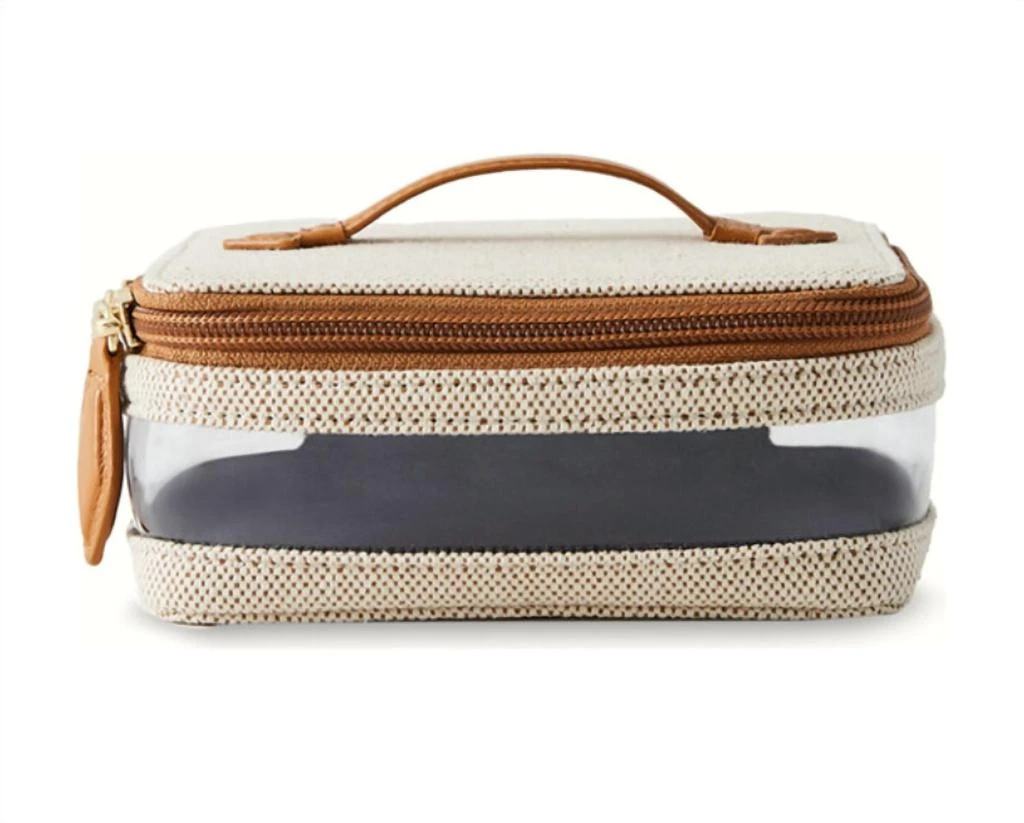 Paravel Mini See-All Vanity Case In Scout Tan 1