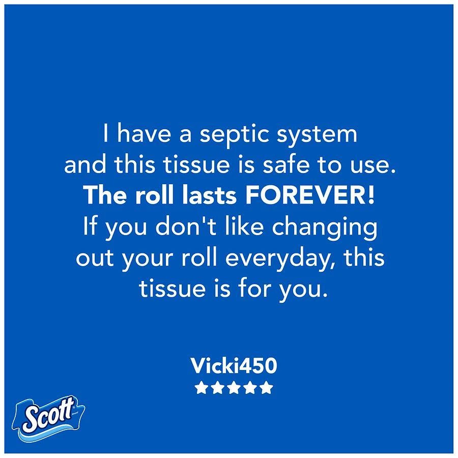 Scott 1000 Toilet Paper Rolls 1 Ply Toilet Tissue Unscented 7