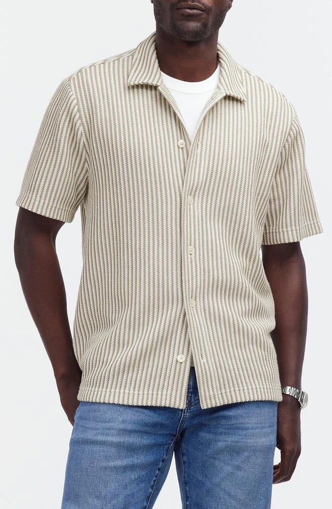 Madewell Textured Knit Camp Shirt 1