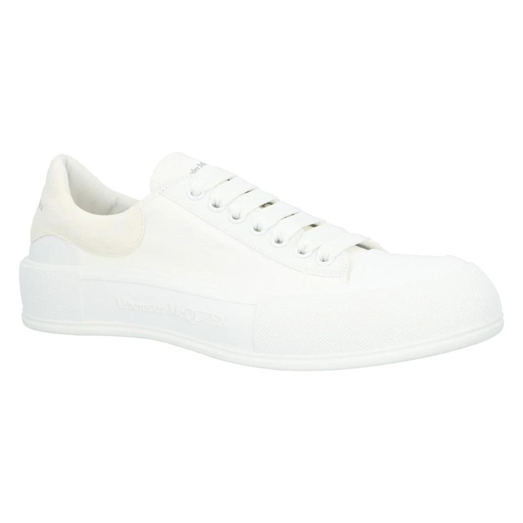 Alexander McQueen Plimsoll In White 1