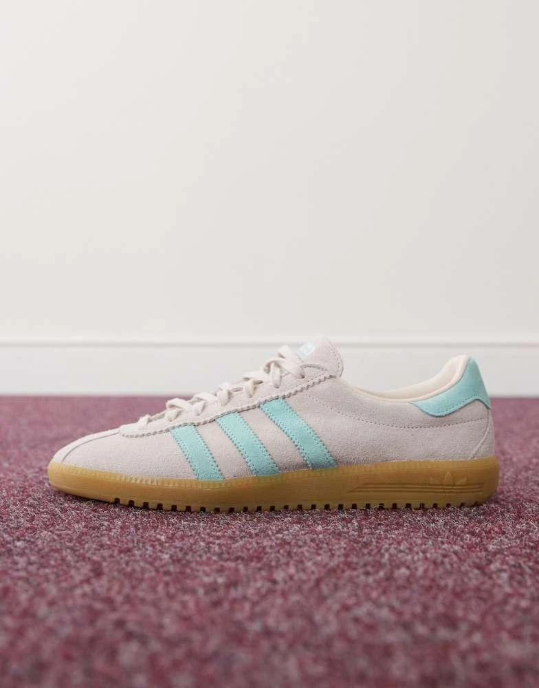 Adidas adidas Originals Bermuda trainers in pink and light blue 2