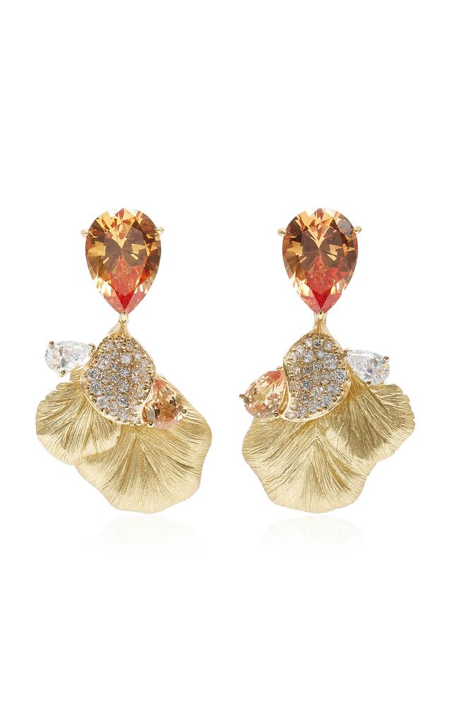 Anabela Chan Anabela Chan - Golden Oceanis 18K Yellow Gold Sapphire Earrings - Gold - OS - Moda Operandi - Gifts For Her