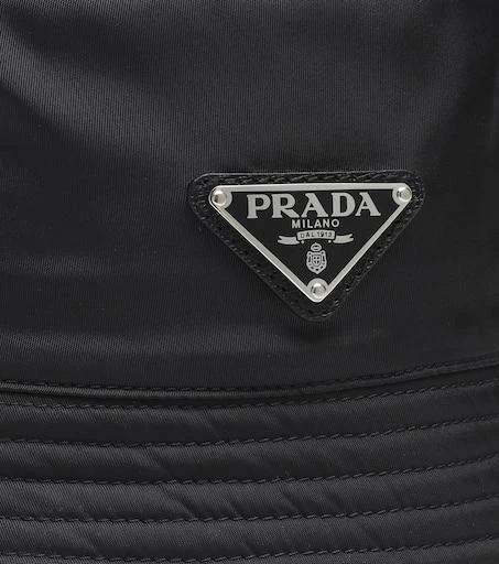 Prada Logo Re-Nylon bucket hat 3