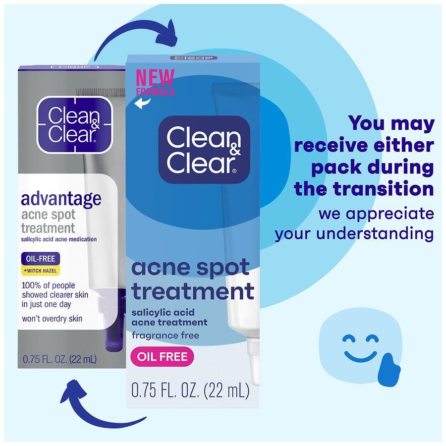 Clean & Clear Acne Spot Treatment, 2% Salicylic Acid