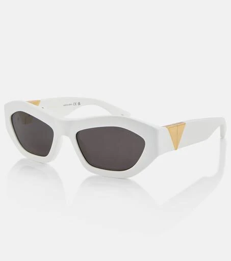 Bottega Veneta Angle hexagonal cat-eye sunglasses 4
