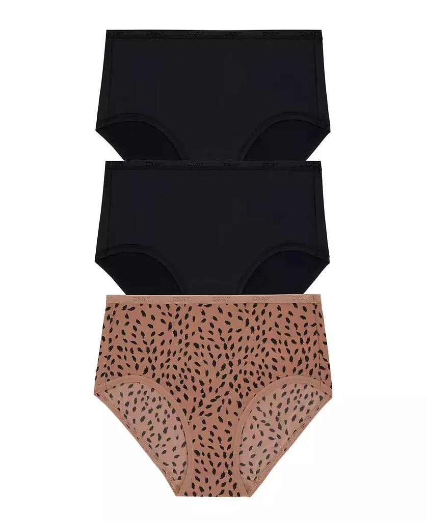 DKNY Women's Micro Brief Underwear 3 Pack DK8305P3 1