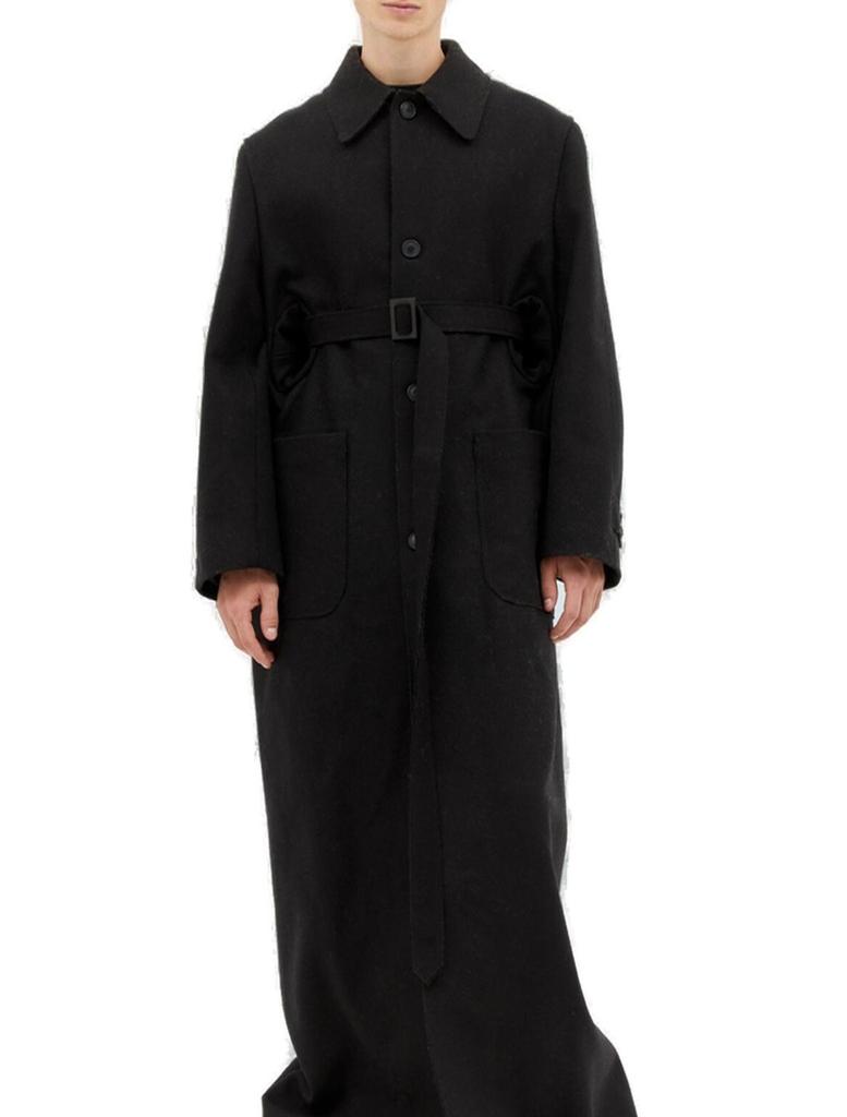 Walter Van Beirendonck Walter Van Beirendonck Tunnel Buttoned Maxi Coat