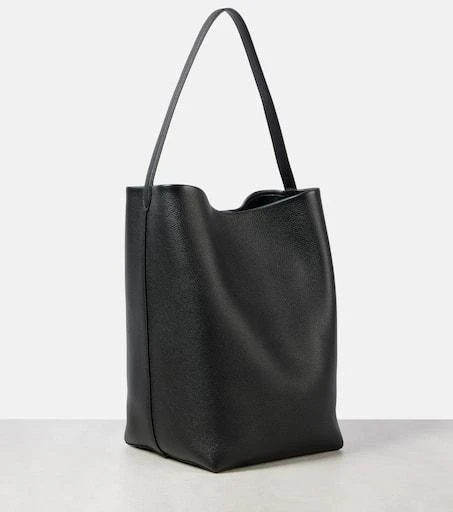 The Row Park Large N/S leather tote bag 4