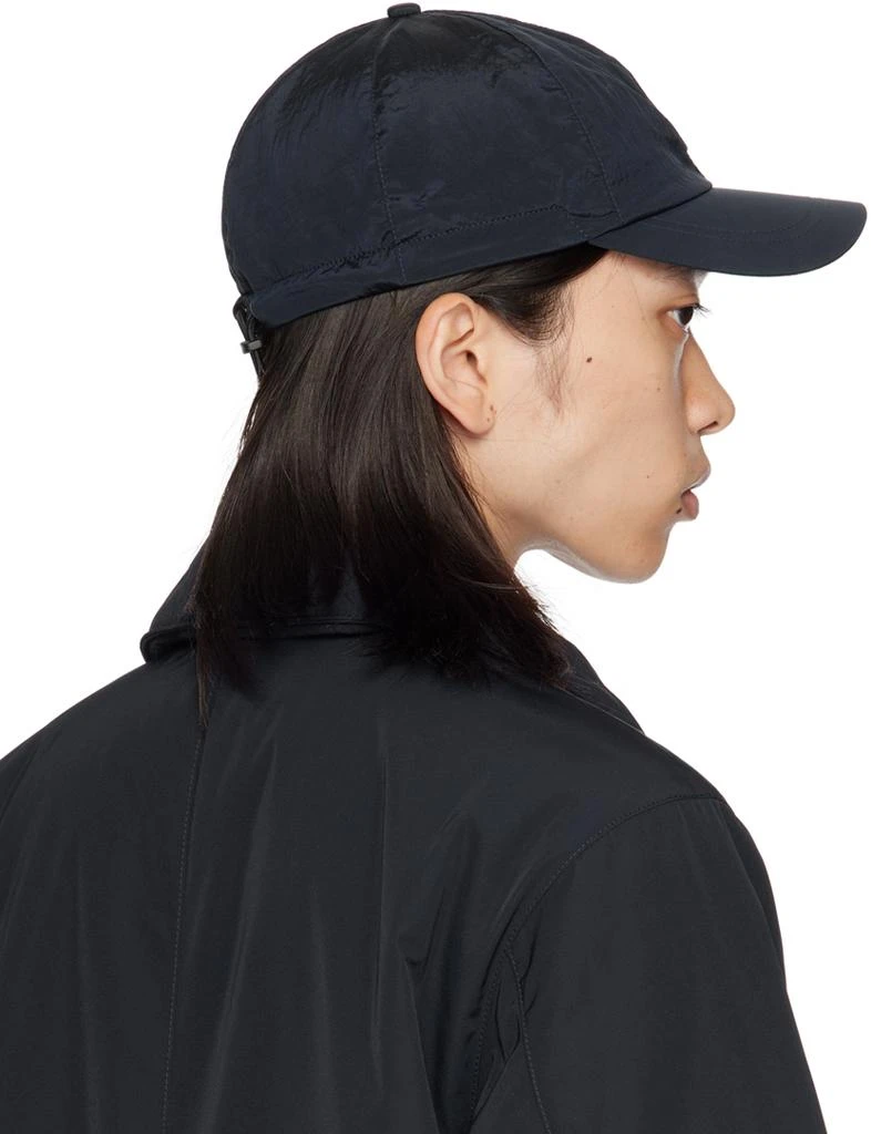 Stone Island Navy Nylon Metal Cap 3