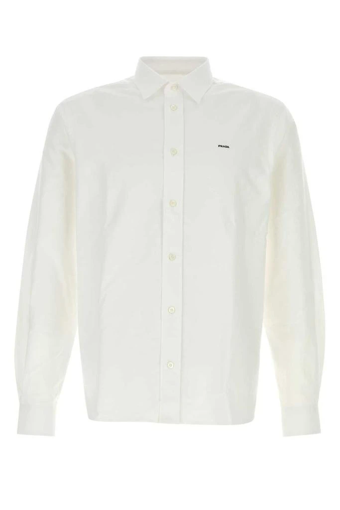 Prada Prada Long Sleeved Buttoned Shirt 1