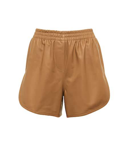 Zeynep Arçay Leather shorts