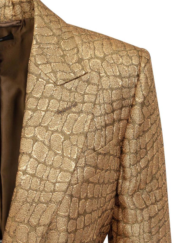 【関税＆送料込み】Tom Ford Blazer Walls In Croco Jacquard Tom Ford Tom Ford Blazer Walls In Croco Jacquard - Suits