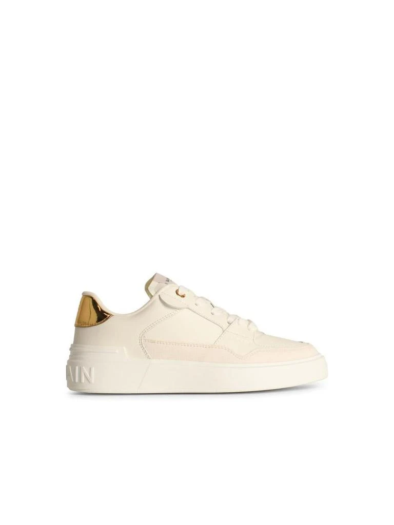Balmain Balmain 'B-Court' White Leather Sneakers 1