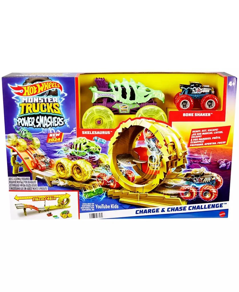 Hot Wheels Monster Trucks Race and Chase Challenge Playset 6