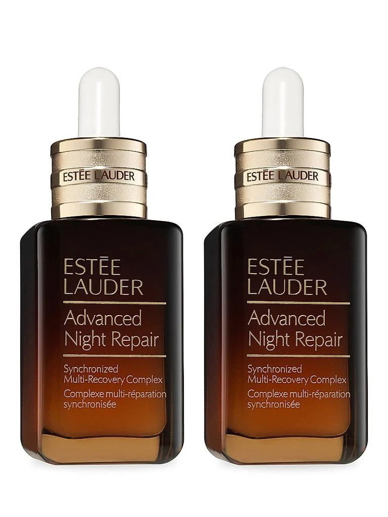 Estée Lauder Advanced Night Repair Synchronized Multi-Recovery Complex Serum Duo With Hyaluronic Acid & Peptides 1