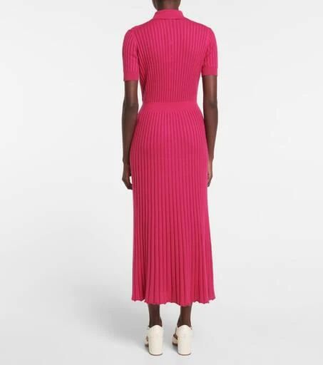 Gabriela Hearst Amor cashmere and silk midi dress 3