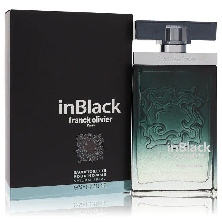 franck olivier 2pcs Combo  In Black by  Eau De Toilette Spray 2.5 oz Men 1