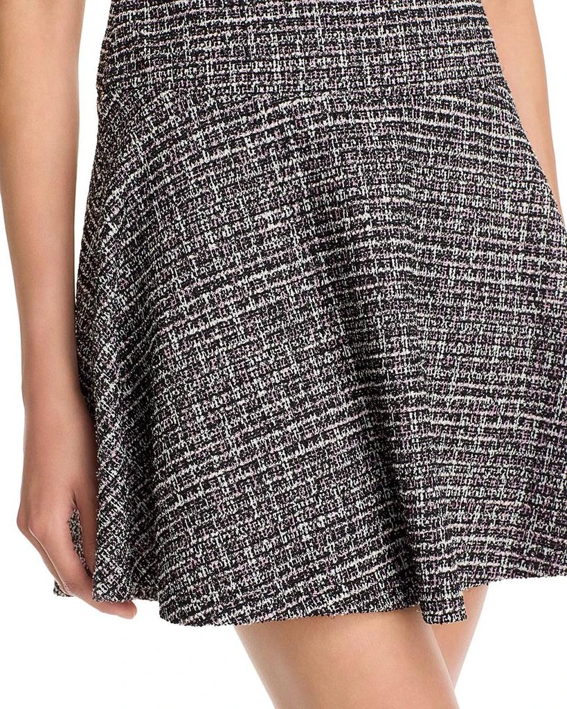 AQUA Tweed Mini Dress - Exclusive 5