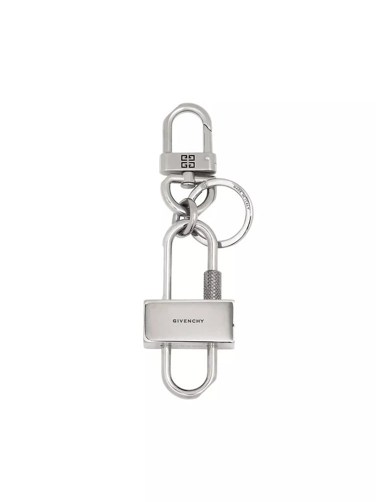Givenchy Padlock Keyring in Metal 2