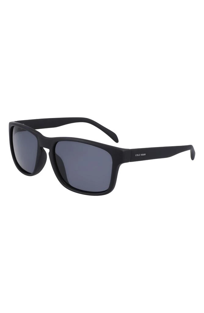 Cole Haan 57mm Squared Polarized Sunglasses 2
