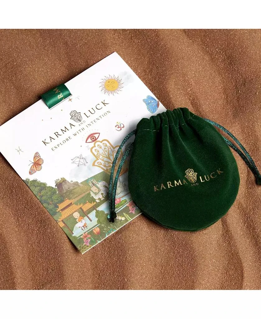 Karma and Luck Abundant Support Jade Onyx Hamsa Bracelet 2