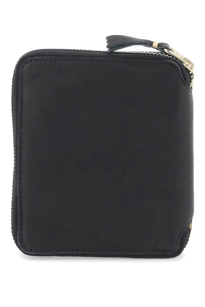 Comme des Garcons washed leather zip-around wallet 3