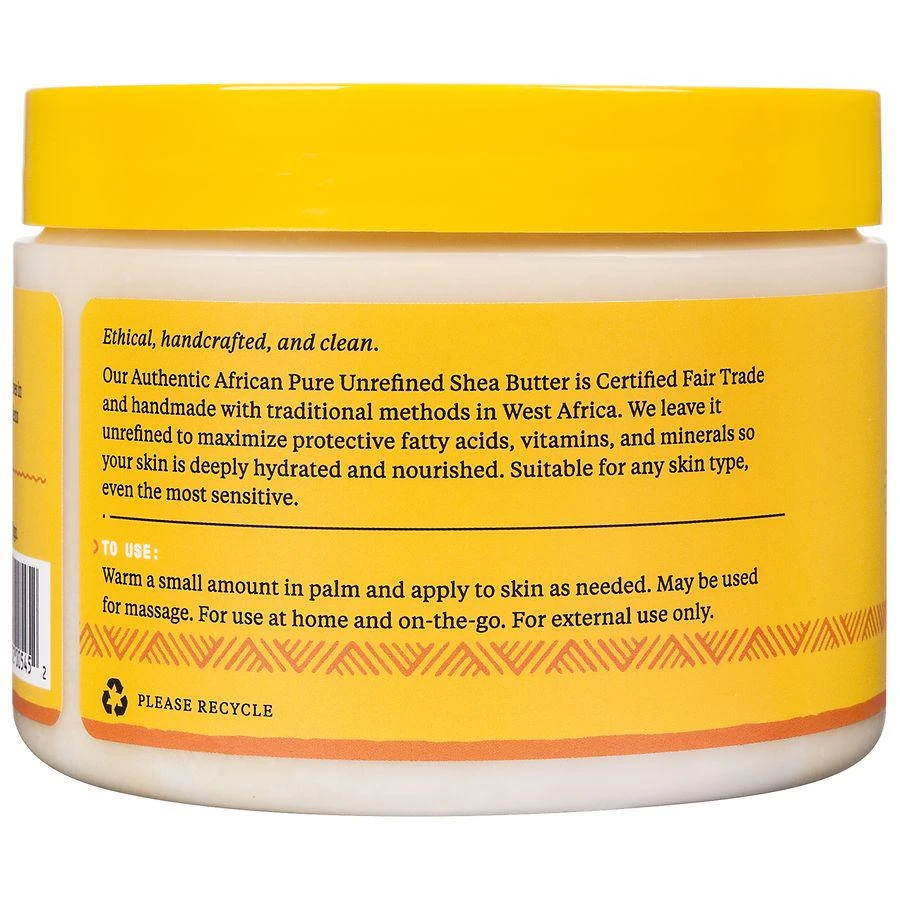 Alaffia Unrefined Shea Butter Unscented 6