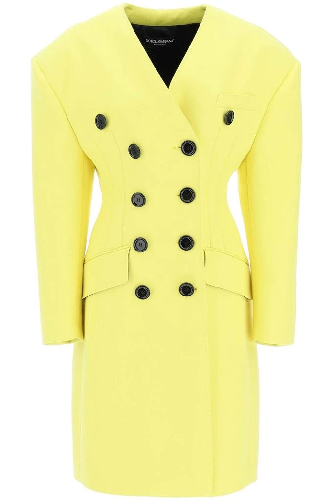 Dolce & Gabbana Dolce & Gabbana Double-Breasted Drop-Shoulder Coat 1