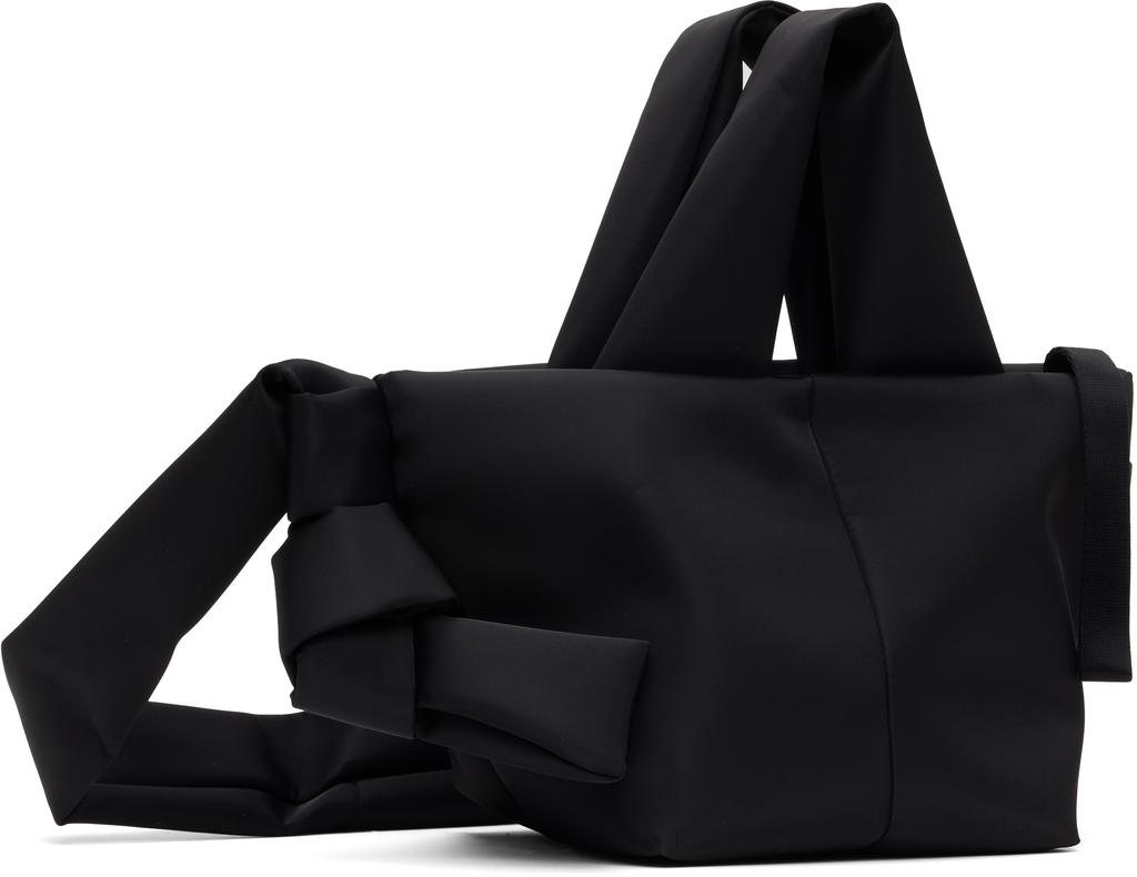 Côte & Ciel Black Amu Mini Sleek Nylon Tote