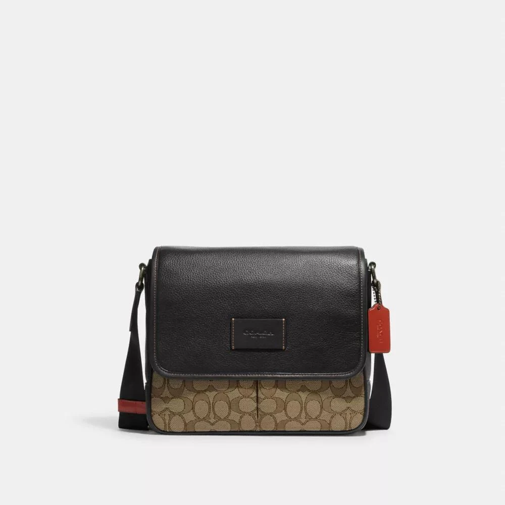 Coach Sprint Map Bag 25 In Signature Jacquard 1