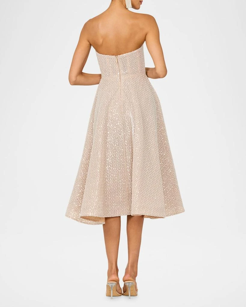 HELSI Vivi Strapless Beaded Midi Dress 3