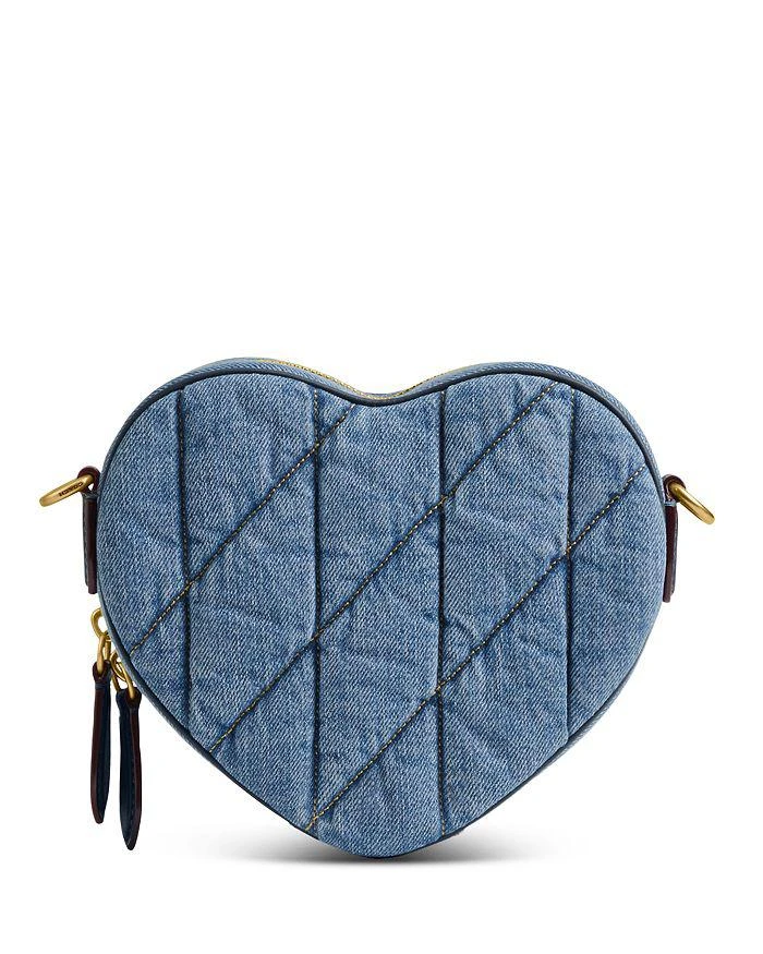 COACH Heart Crossbody with Quilting 6