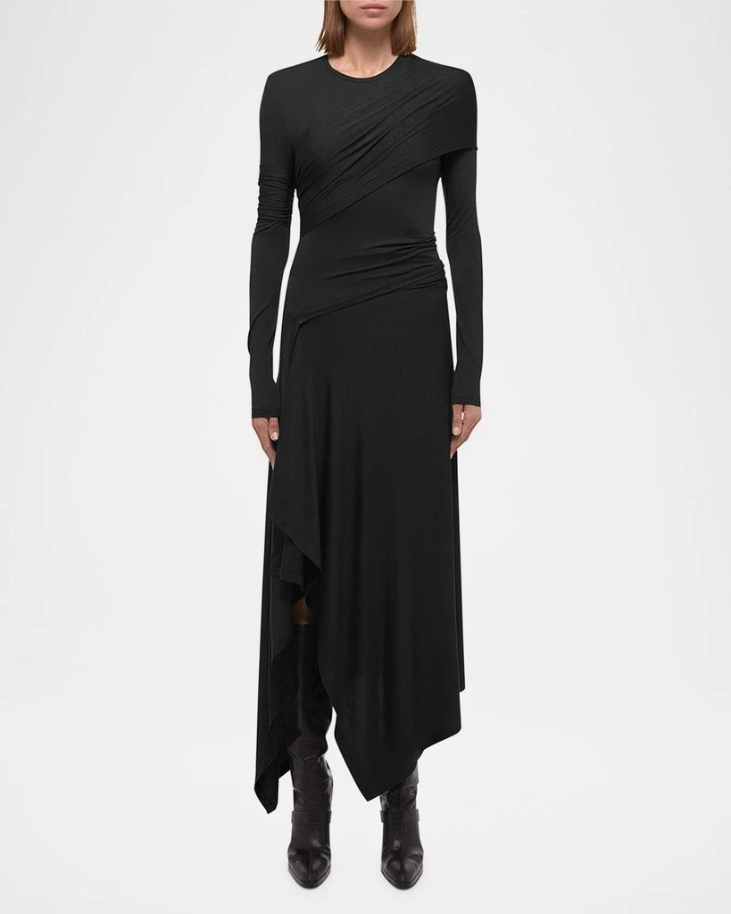 Helmut Lang Draped Knit Protection Dress 3