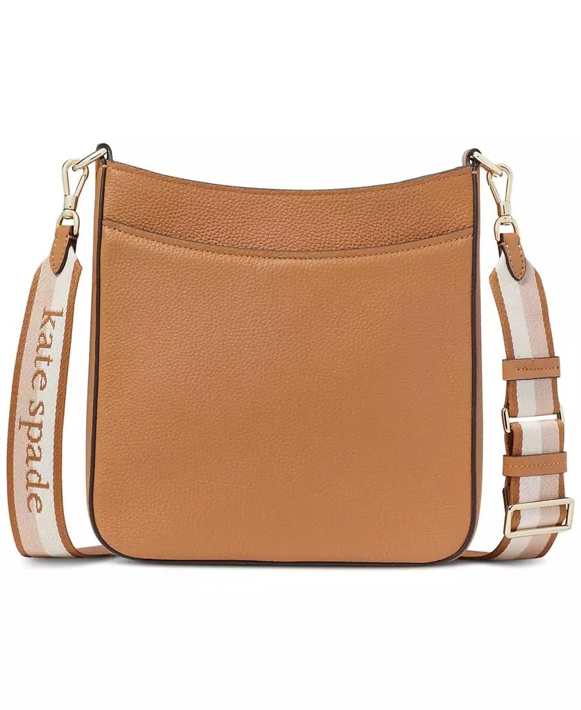 Kate Spade Hudson Small Pebbled Leather Messenger Crossbody 2