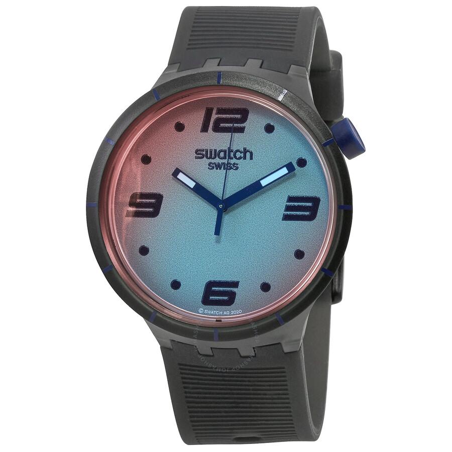 Swatch Futuristic Grey Quartz Men's Watch SO27B121