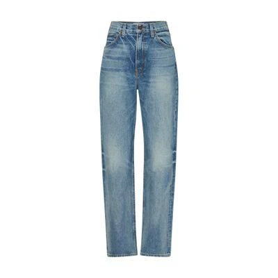 Nili Lotan Mitchell low rise and relaxed-leg jean 1